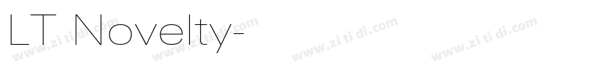 LT Novelty字体转换